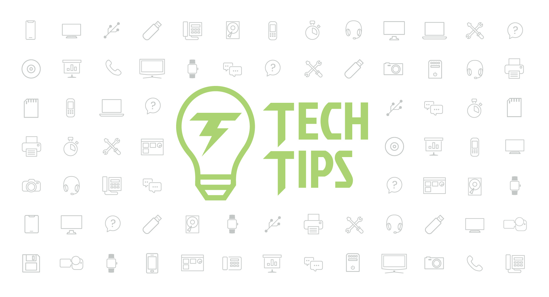 Technology Tips: May 2016 Edition