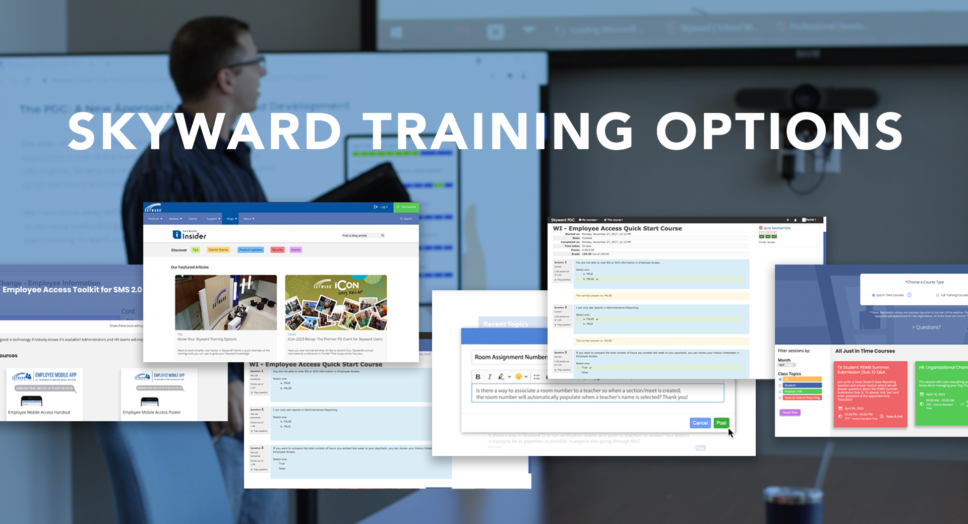 Know Your Skyward Training Options