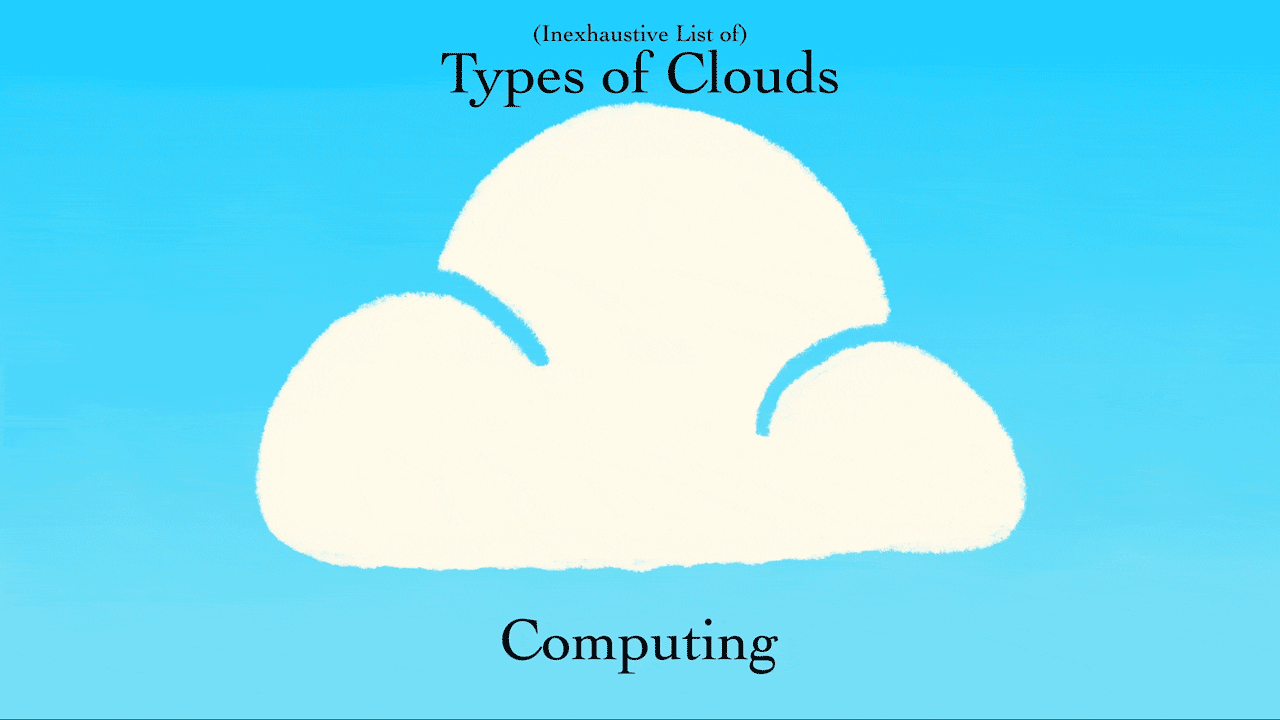  Consider the Cloud