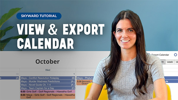 How Parents Use, Sync, and Export the Calendar