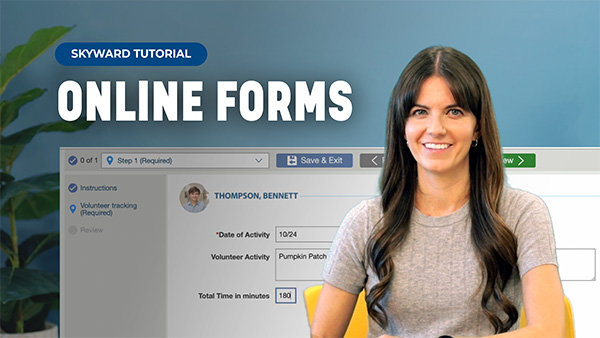 How Parents Complete Online Forms